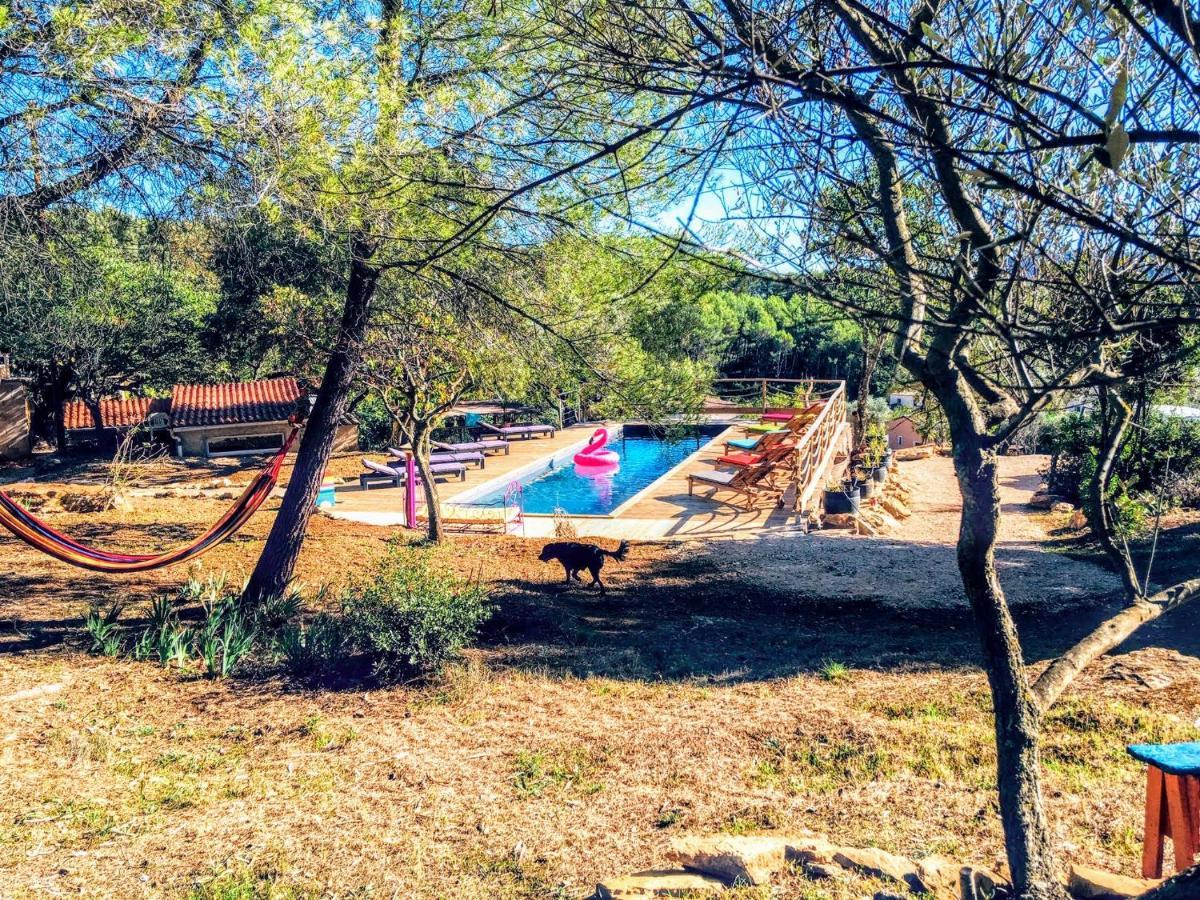 Dépend Atypiq Bohème,piscine chauffée toute l'année, jacuzzi,sauna,loisirs nature Le Beausset Esterno foto