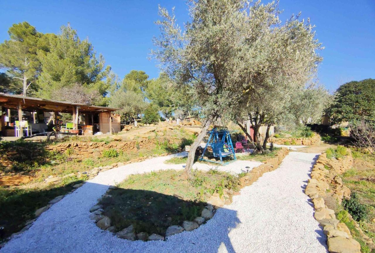 Dépend Atypiq Bohème,piscine chauffée toute l'année, jacuzzi,sauna,loisirs nature Le Beausset Esterno foto