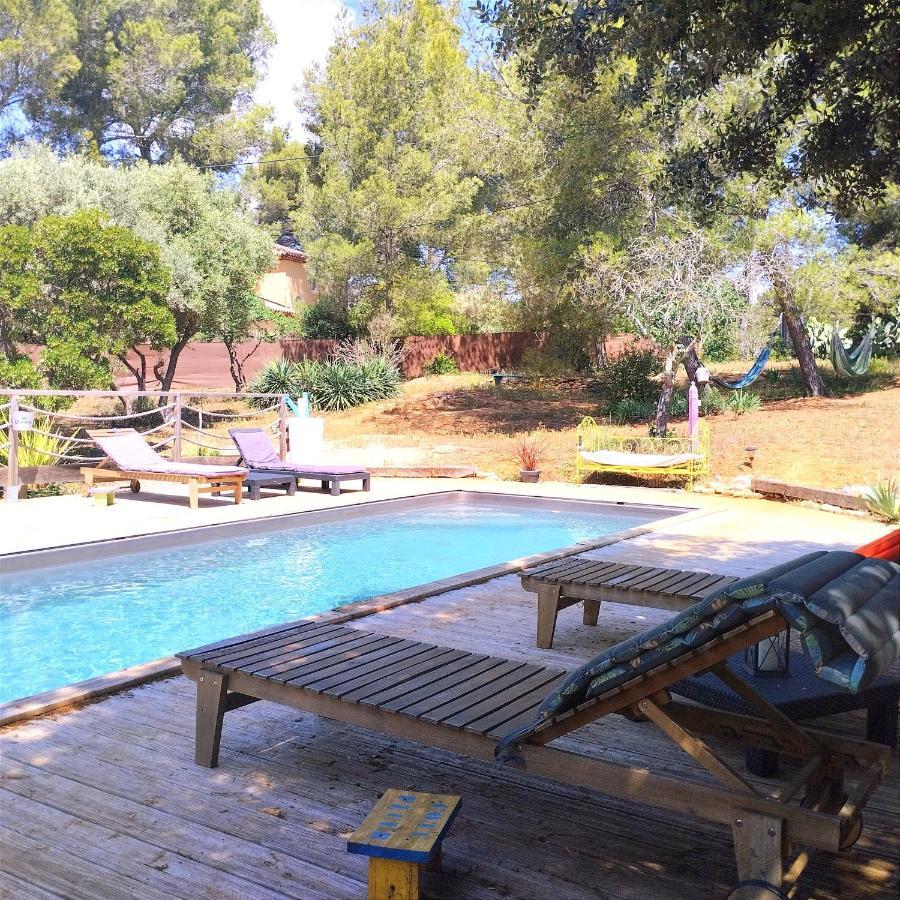 Dépend Atypiq Bohème,piscine chauffée toute l'année, jacuzzi,sauna,loisirs nature Le Beausset Esterno foto