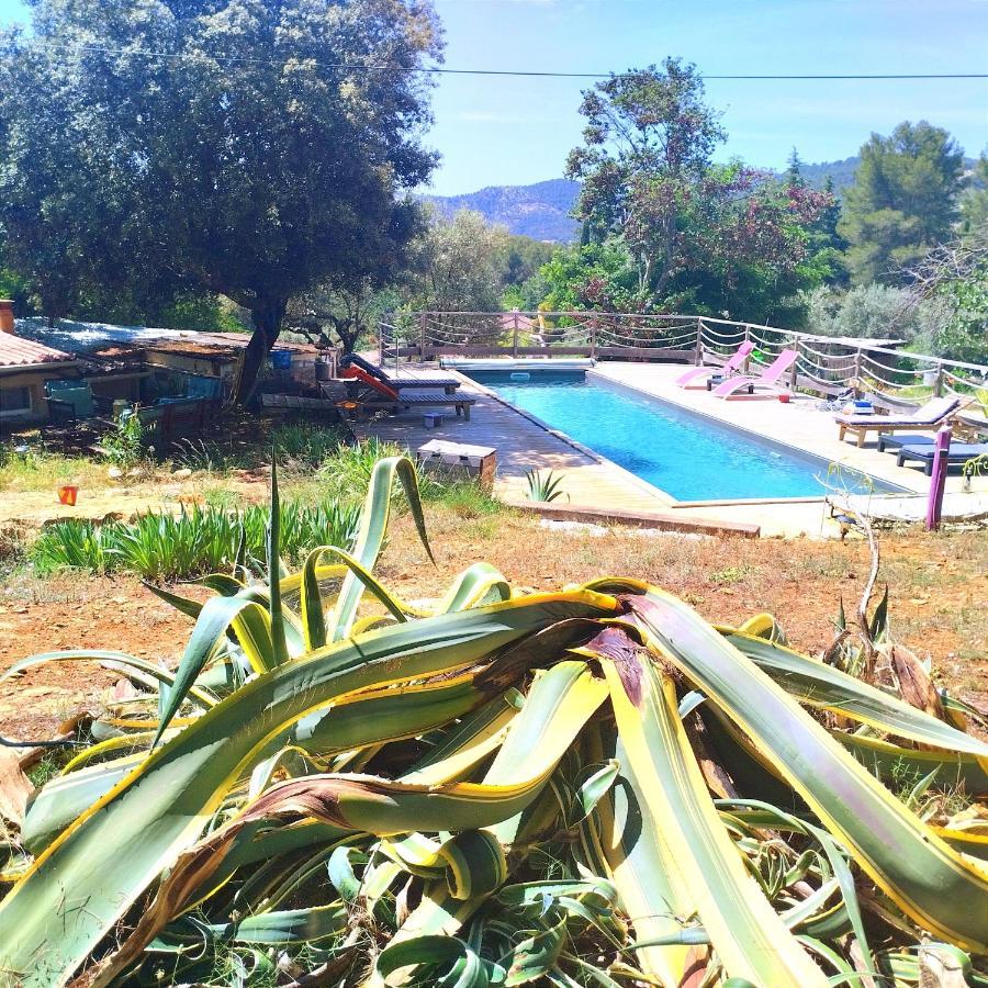 Dépend Atypiq Bohème,piscine chauffée toute l'année, jacuzzi,sauna,loisirs nature Le Beausset Esterno foto